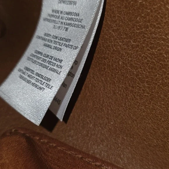 {Madewell} The Transport Leather Crossbody - Cognac Brown - Picture 14 of 15